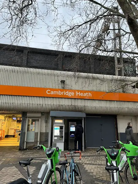 Cambridge Heath station